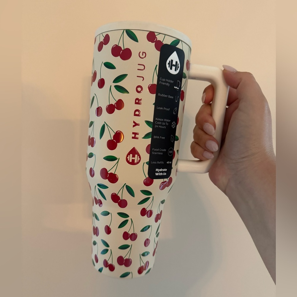 HydroJug Traveler Cherries 40oz